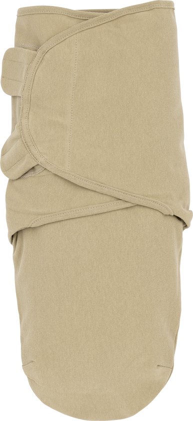 Meyco Baby Uni swaddlemeyco inbakerdoek - sand - 0-3 maanden