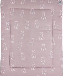 Meyco Baby X Mrs.Keizer Rabbit boxkleed - lilac - 77x97cm