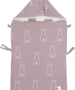 Meyco Baby X Mrs.Keizer Rabbit voetenzak - lilac - 40x82cm