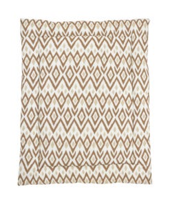 Meyco Ikat Boxkleed Sand / Toffee 77 x 97 cm