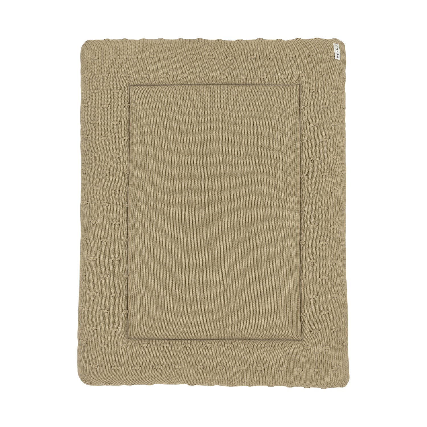 Meyco Knots Boxkleed Taupe 77 x 97 cm