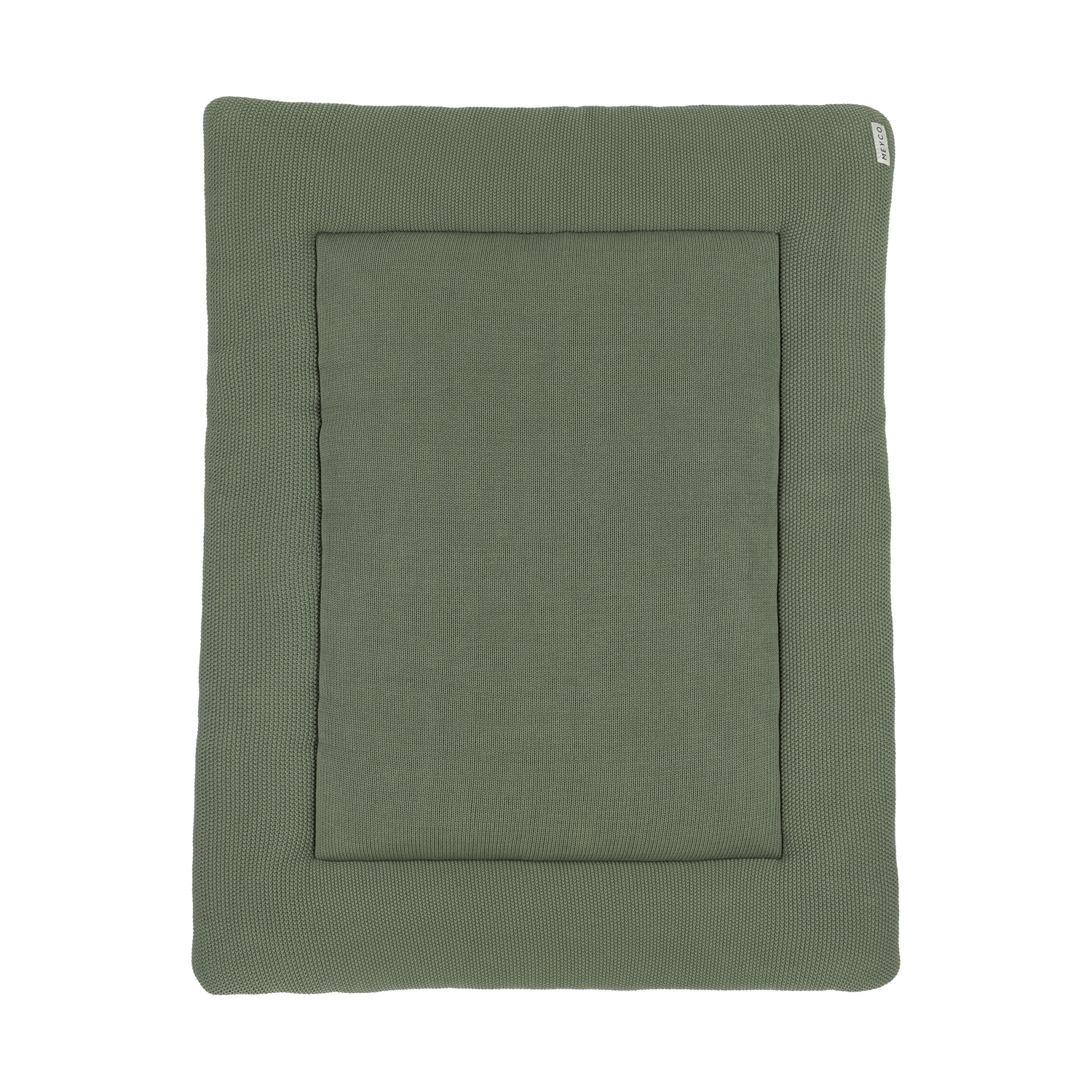 Meyco Mini Relief Boxkleed Forest Green 95 x 75 cm