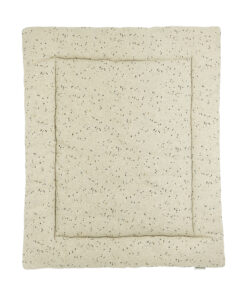 Meyco Rib Mini Spot Boxkleed - 80 x 100 cm - Sand Melange