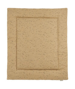 Meyco Rib Mini Spot Boxkleed - 80 x 100 cm - Toffee Melange