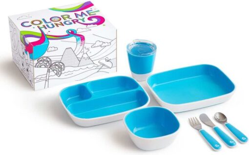 Munchkin 7 delige diner eetset in kado verpakking