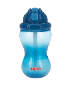 Nuby Flip-It Drinkbeker - 360 ml - Blauw