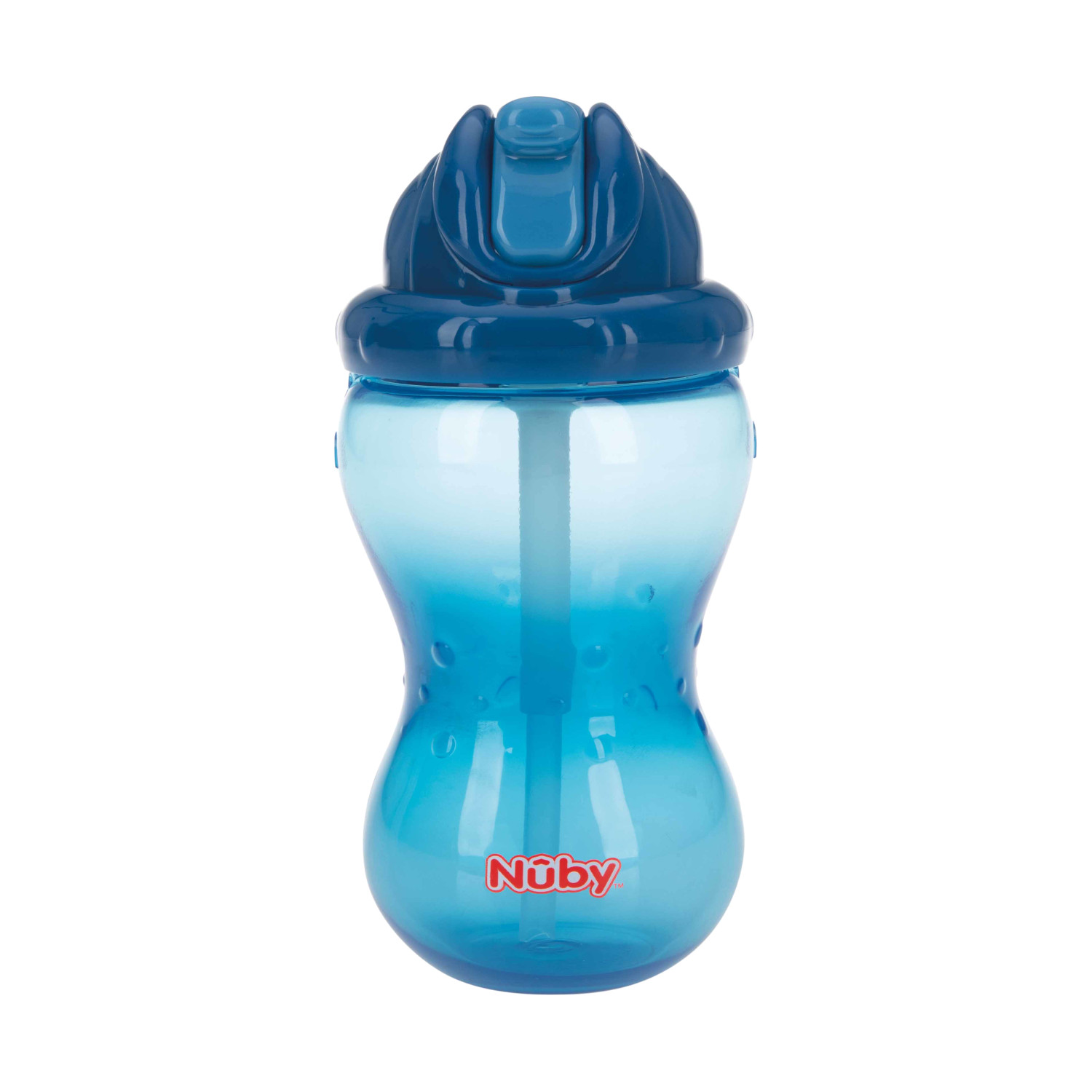 Nuby Flip-It Drinkbeker - 360 ml - Blauw