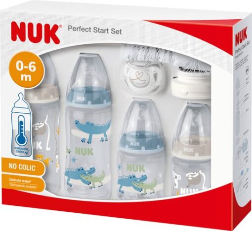 Nuk Starterset First Choice Temp.Control blauw, 1 St