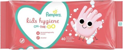 Pampers - Snoetenpoetsers - On-The-Go Kids Hygiene - 40 doekjes - 1 x 40