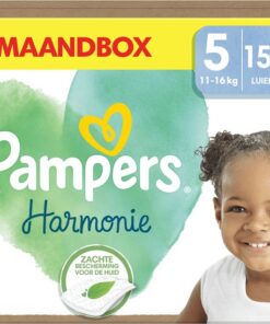 Pampers Harmonie Luiers - Maat 5 (11kg-16kg) - 152 Luiers - Maandbox