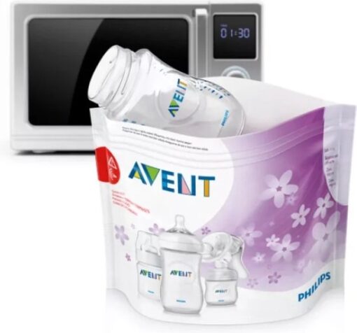 Philips Avent - Microgolf Sterilisatie Zakjes - Snel Steriliseren - 5 stuks