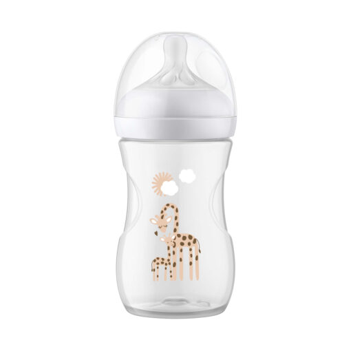 Philips Avent Natural Fles - 260 ml - Giraffe