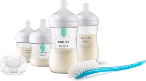 Philips Avent Natural Response Fles - Startersset voor pasgeboren baby's SCD657/11 - Babyflessen met Anti-Koliek Speen