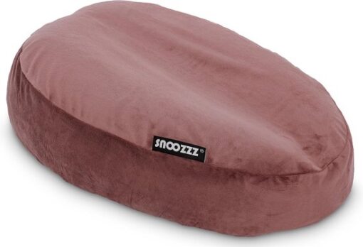 Snoozzz Relax hoes voor voedingskussen - gemaakt van zachte velvet speciaal voor baby's - Mauve