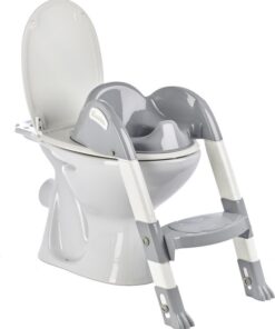 Thermobaby wc verkleiner met trapje KiddyLoo Grijs