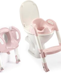 Thermobaby wc verkleiner met trapje KiddyLoo Roze