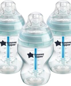 Tommee Tippee babyflessen - Advanced Anti-koelik - langzaam stromende borstachtige speen - 260 ml - pak van 3