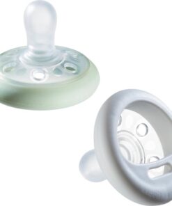 Tommee Tippee borstachtige fopspeen - op huid lijkende textuur - symmetrisch orthodontisch ontwerp - BPA-vrij - 6-18 maanden - verpakt per 2 fopspenen