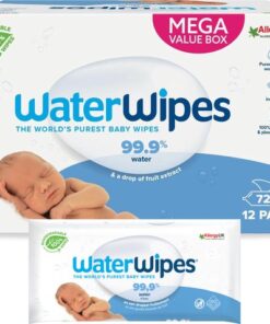 WaterWipes Billendoekjes Bio - 12 x 60 stuks - 720 doekjes