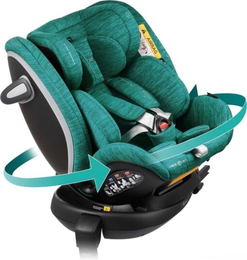 BabyAuto autostoel Muugi I - Size - 40-150 cm | 0-12 jaar 0-36 kg kleur groen | nieuwste norm | groep 1 2 3 |