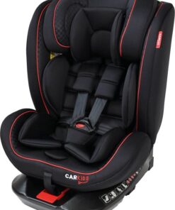 Carkids I-Size Autostoeltje Darcy 360° Draaibaar 40-150cm Isofix Zwart/Rood