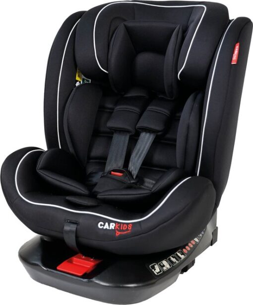 Carkids I-Size Autostoeltje Darcy 360° Draaibaar 40-150cm Isofix Zwart/Wit