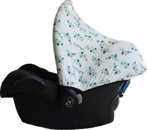 Wallabiezzz Maxi Cosi Autostoel Zonnekap - Eucalyptus