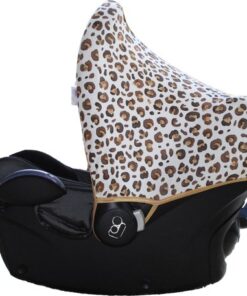 Wallabiezzz Maxi Cosi Autostoel Zonnekap - Leopard