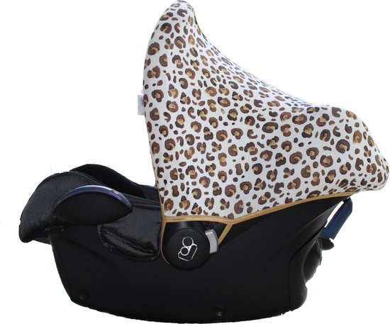 Wallabiezzz Maxi Cosi Autostoel Zonnekap - Leopard