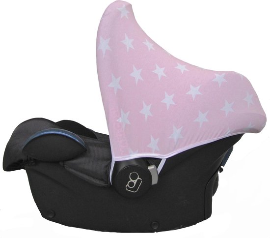 Wallabiezzz Zonnekap Maxi Cosi - Zonnescherm - Universeel - Cabriofix - Autostoel Baby - Roze