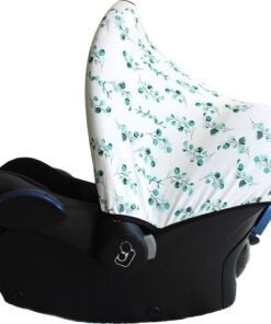 Wallabiezzz Zonnekap Maxi Cosi - Zonnescherm Auto Baby - Autostoel - Creëert schaduw - Mint