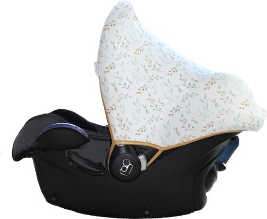 Wallabiezzz Zonnekap Maxi Cosi - Zonnescherm Auto Baby - Universeel - Cabriofix - Mint