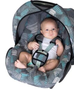 Wallabiezzz Zonnekap Maxi Cosi - Zonnescherm Auto Baby - Universeel - Autostoel - Streep