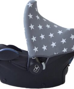 Wallabiezzz Zonnekap Maxi Cosi - Zonnescherm Auto Baby - Universeel - Grijs