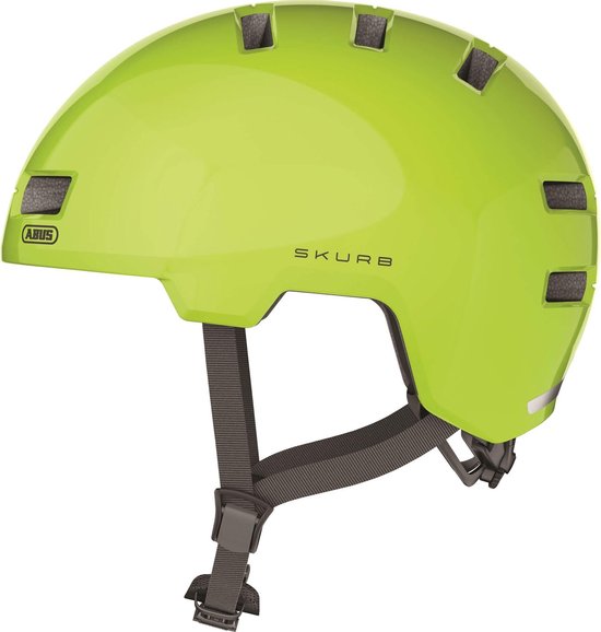 Abus helm Skurb polar geel M 55-59