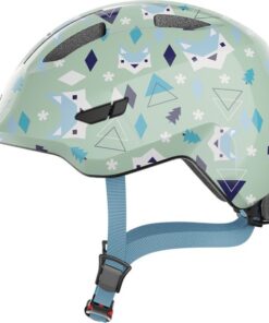 Abus Helm Smiley 3.0 - Green Nordic - S ( 45-50 CM ) - Kinder Fietshelm