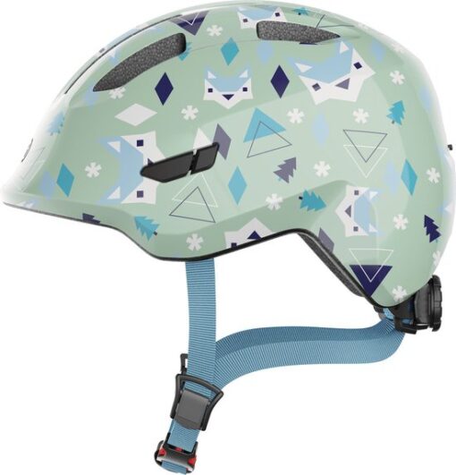 Abus Helm Smiley 3.0 - Green Nordic - S ( 45-50 CM ) - Kinder Fietshelm