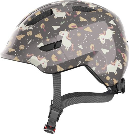 Abus Helm Smiley 3.0 - Grey Horse - M ( 50- 55 CM ) - Kinder Fietshelm