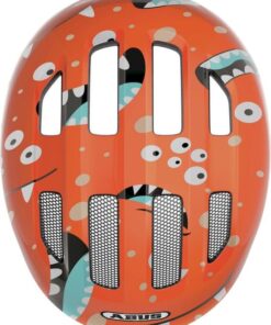 Abus Smiley 3.0 - Fietshelm - Kinderen Orange Monster M (50 - 55 cm)