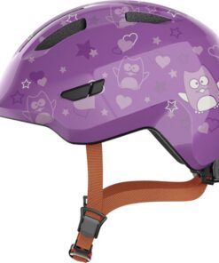 Abus Smiley 3.0 - Fietshelm - Kinderen Purple Star M (50 - 55 cm)