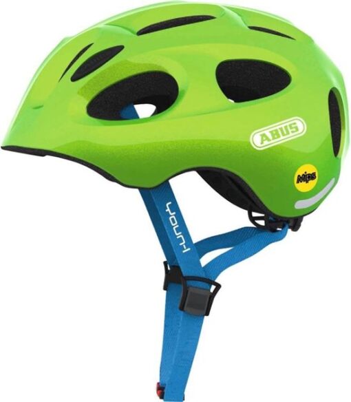 Abus Youn-I MIPS Fietshelm - Maat M (52-57 cm) - sparkling green