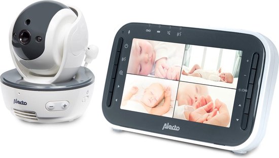 Alecto DVM-200 - Babyfoon met camera - Op afstand beweegbaar - Wit