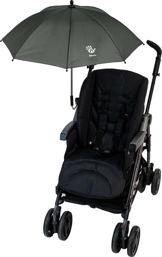 Altabebe - Universele UV-parasol voor kinderwagens - Donkergrijs - maat Onesize