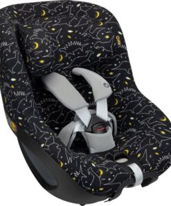 Autostoelhoes Geschikt voor Maxi Cosi Pearl 360 -Maxi Cosi Hoes Groep 0-1 - Zacht Katoen - Perfecte Pasvorm - Dino