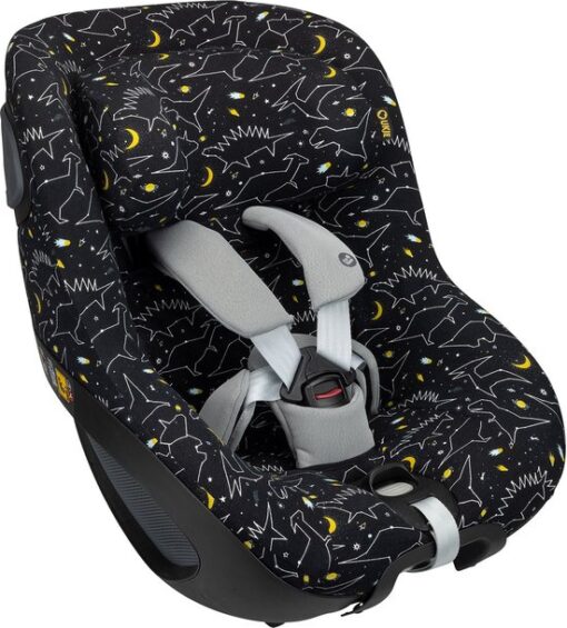 Autostoelhoes Geschikt voor Maxi Cosi Pearl 360 -Maxi Cosi Hoes Groep 0-1 - Zacht Katoen - Perfecte Pasvorm - Dino