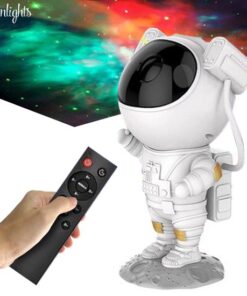 Aynlights® [origineel] -2024 - Astronaut Sterren Projector - Groot model 23CM - Galaxy Projector - Sterrenhemel - Star Projector - Sterren lamp - Nachtlamp - Afstandsbediening