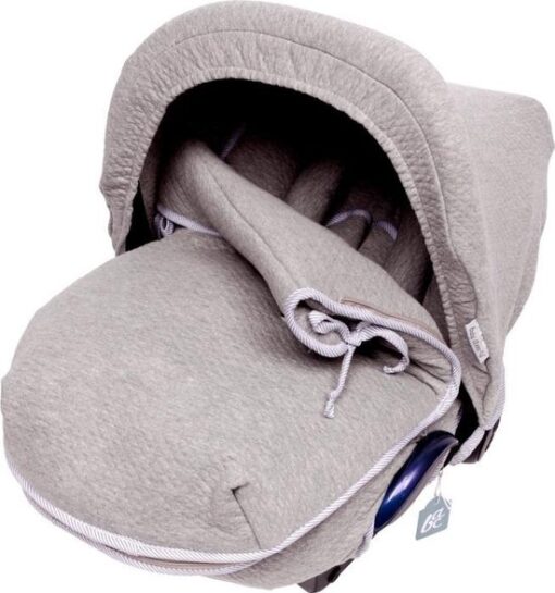 Baby Anne-Cy Napels Autostoel Zonnekap - Quilt Grijs