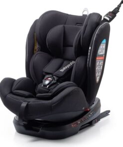 Babyauto Biro D-Fix Autostoel - 360º draaibaar met Isofix - 0 tot 36 kg - 0 tot 12 jaar - Groep 0+/123 - Kleur Zwart