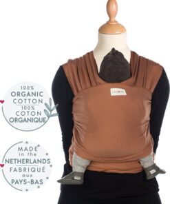 Babylonia Baby Carriers - Draagdoek Baby - Model TRICOT-SLEN - 500 cm - Camel