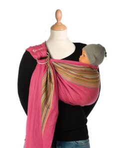 Babylonia draagdoek - BB-SLING - Pink Pepper